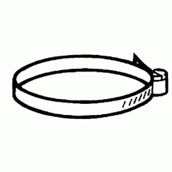 Hose Clip Adjustable 110 - 140