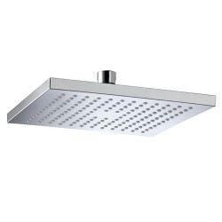 Bristan Fixed Shower Head Square 200mm Chrome