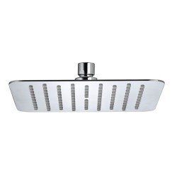 Bristan Fixed Shower Head Square 200mm Chrome
