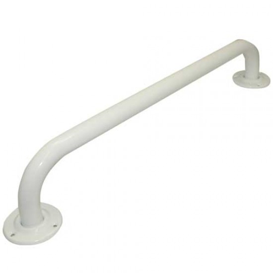 Grab Rail 600mm White ABS