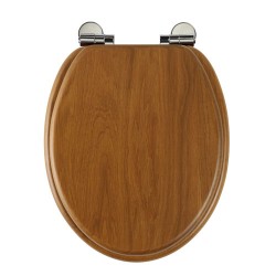 Roper Rhodes Toilet Seat Soft Close Honey Oak