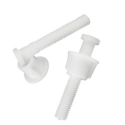 Toilet Seat Plastic Seat Bolt and Nut Set
