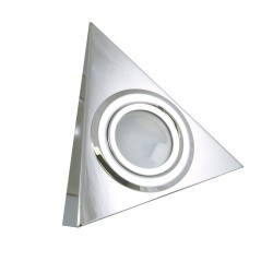 Triangle Low Voltage 20W Under Cabinet Fitting Polished Chrome