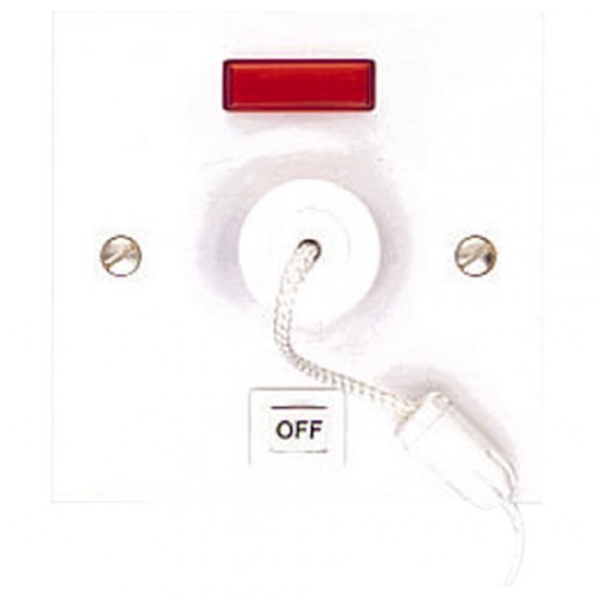 MK Ceiling Switch 50A DP Neon